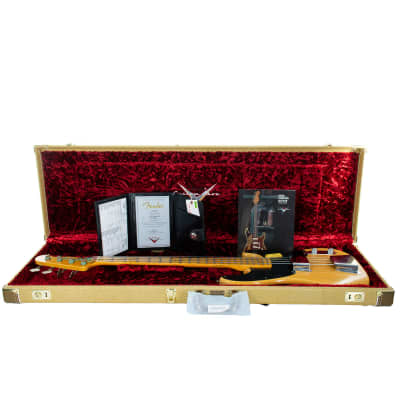 Fender Custom Shop '55 Precision Bass Guitar Maple Relic, Butterscotch Blonde - #18753 image 10