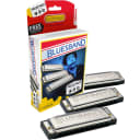 Hohner Blues Band Harmonica Pack - Keys C G and A Major