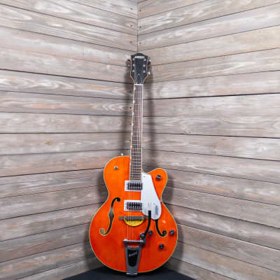 Gretsch G5420T Electromatic Hollow Body Single-Cut with Bigsby - Orange Satin (11512-WH) image 5