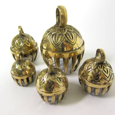 Authentic Indian Elephant Bells, Set of 5 image 3