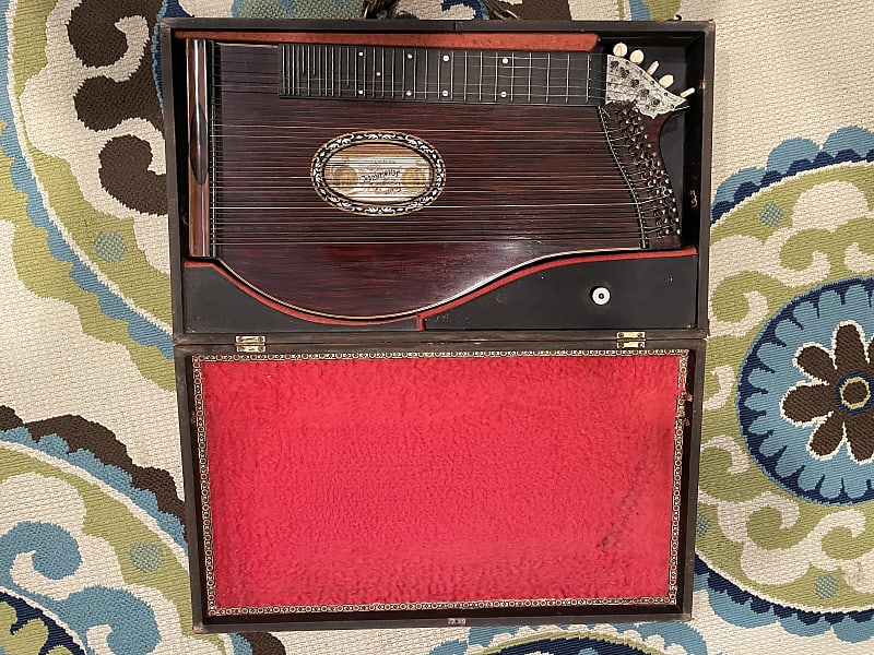 Franz Schwarzer Zither 18761906 Rosewood? Reverb