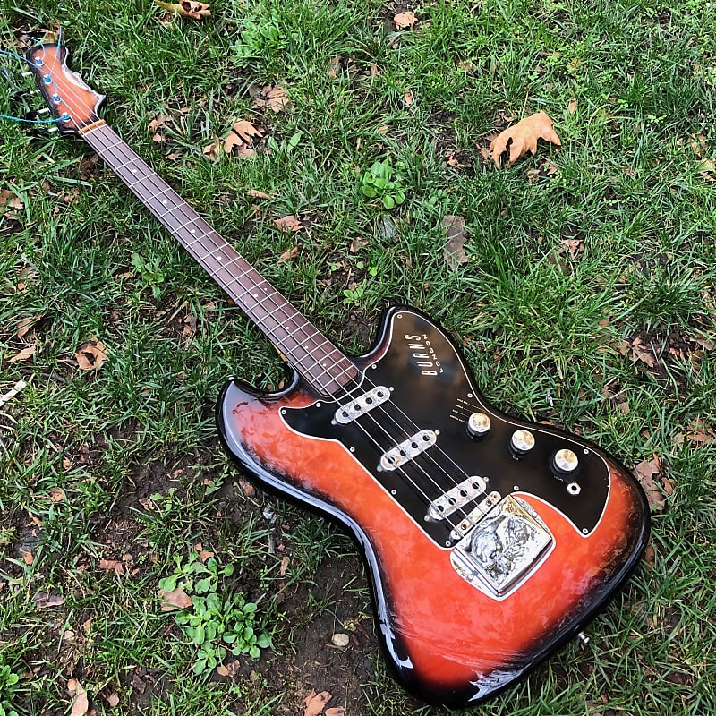 Burns Vista Sonic Bass 1963 Sunburst | Reverb