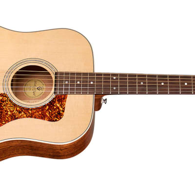 GUILD All Solid  Dreadnought D-140 Natural Gloss image 2
