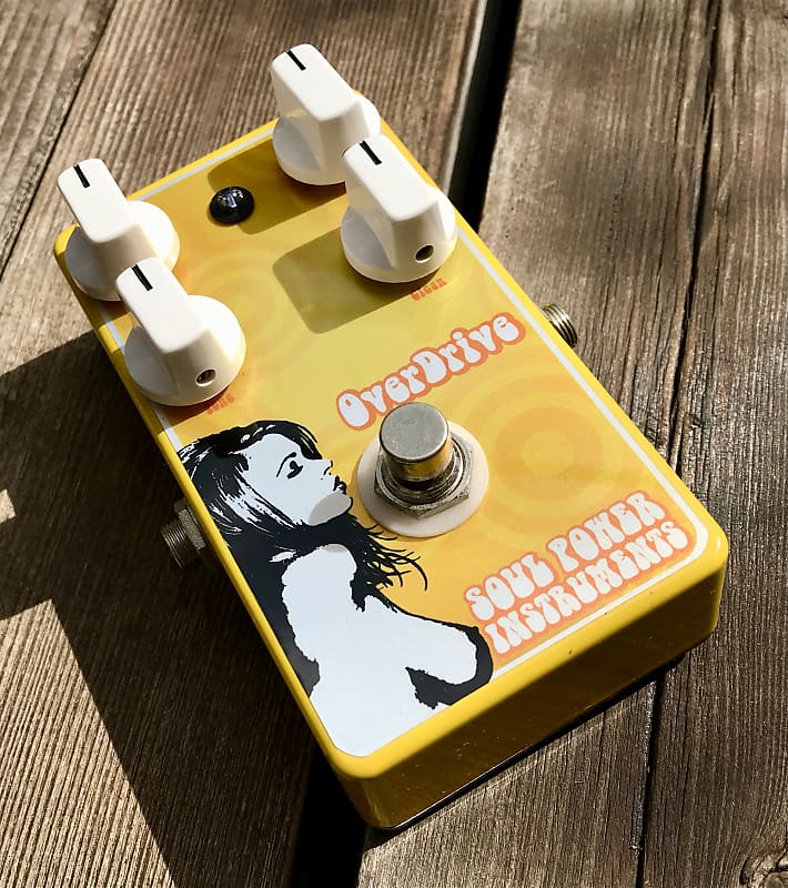 SOUL POWER INSTRUMENTS Overdrive 2020s - Yellow | Reverb