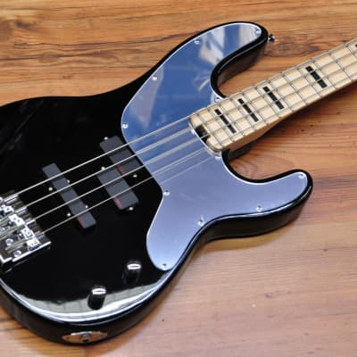 Charvel Frank Bello Signature Pro-Mod So-Cal Bass PJ IV - Black image 1
