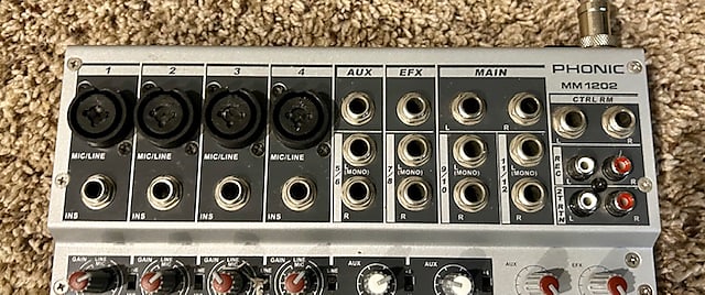 Phonic MM1202 Mixer | Reverb