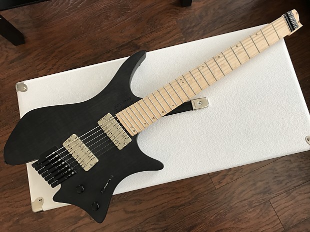 Strandberg Boden OS7 w Bareknuckle Aftermath Pickups Black/Maple Neck