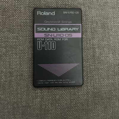 Roland  Sn-u110-05 orchestra strings rom card