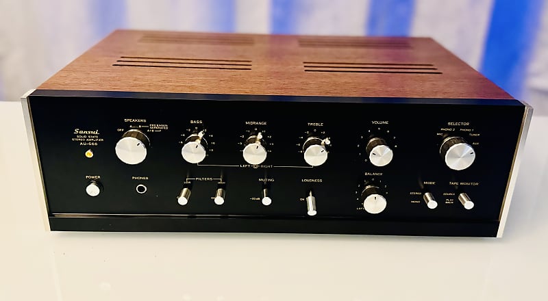 Vintage Sansui 🔥 AU-666 Stereo Integrated Amplifier
