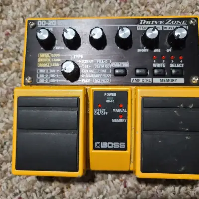 Boss OD-20 Overdrive/Distortion | Reverb