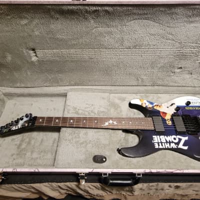 ESP LTD KH-WZ White Zombie Kirk Hammett Signature | Reverb ESP LTD KH-WZ White Zombie Kirk Hammett Signature | Reverb