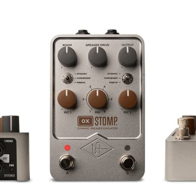 Reverb.com listing, price, conditions, and images for universal-audio-ox-stomp-dynamic-speaker-emulator