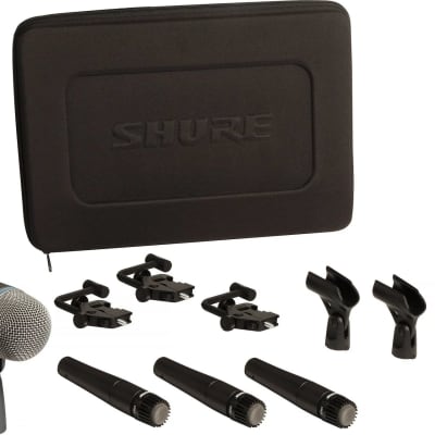 【美品】SHURE DMK57-52 ドラムマイクセット／1度使用のみ Amazon.com: Shure Drum Microphone Kit for Performing and Recording