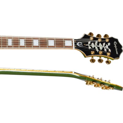 Epiphone Emperor Swingster Hollow Body Guitar - Forest Green Metallic image 8