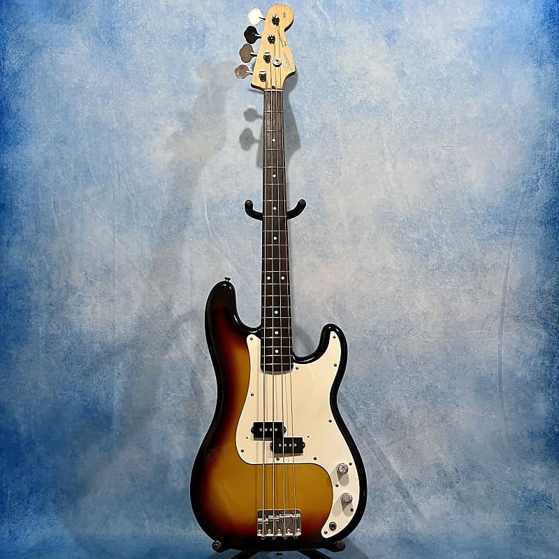 1993 Japan Silver Series Squier Precision Bass P-Bass MIJ | Reverb