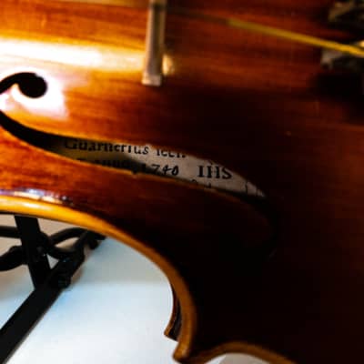 Guarneri 1740 Violin Copy image 9