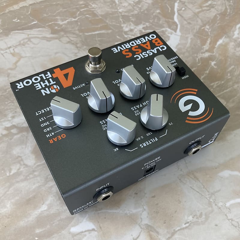 Genzler 4 On The Floor bass overdrive/distortion pedal (four) Reverb