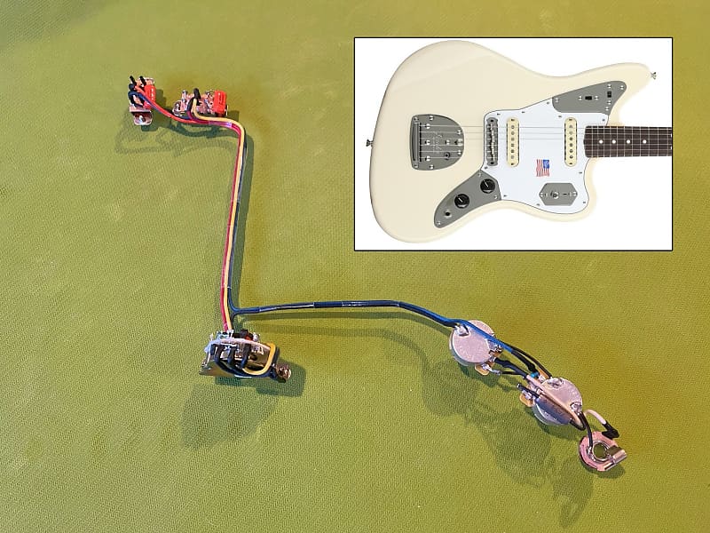 Fender jaguar store wiring harness