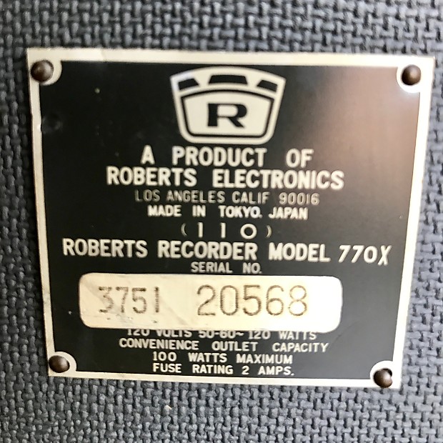 Roberts 770x Tape Recorder