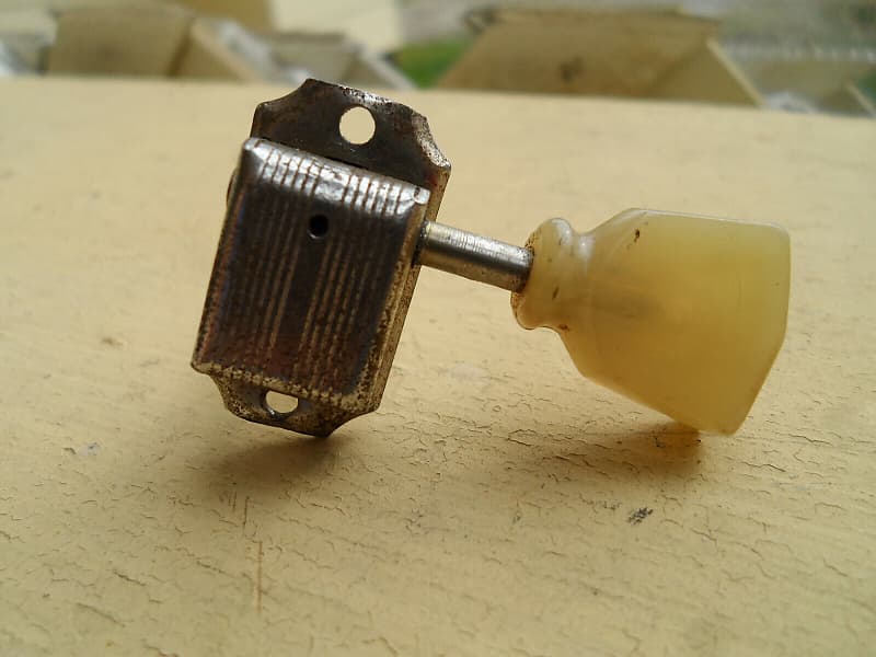 Vintage 1958 Gibson Kluson Deluxe Single Line Single Ring Reverb