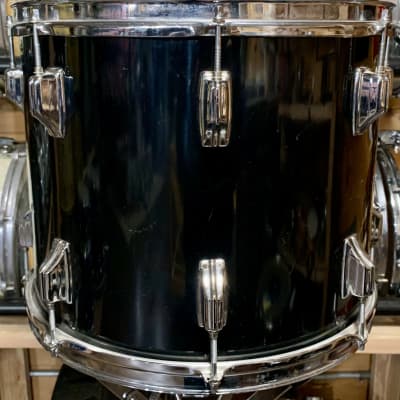 Rogers 12x 15" Big R Rack Tom - Ebony - Very Good Shape image 3