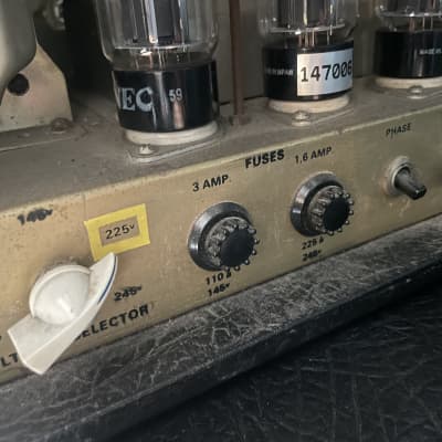 Stevens Bass Amp 1960s - Black Silver image 7