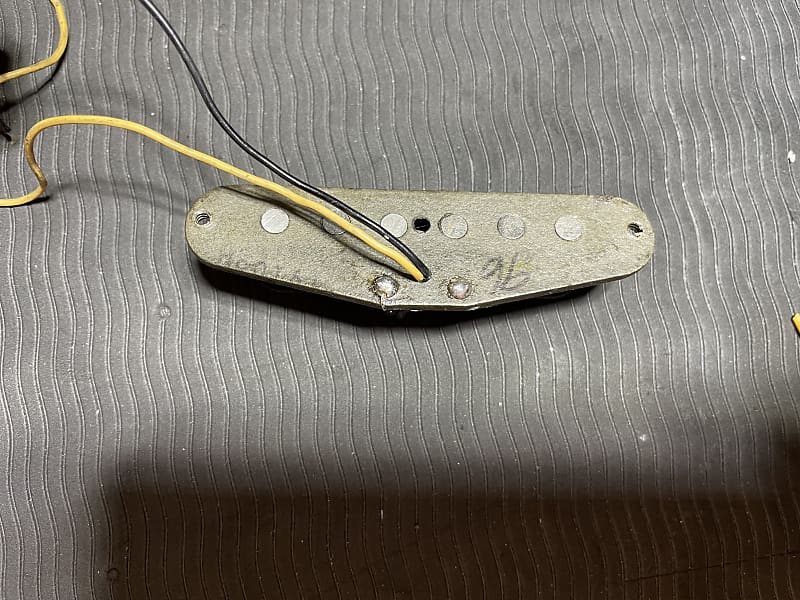 Fender Strat 1980 Grey Bottom X1 Bridge Pickup Reverb
