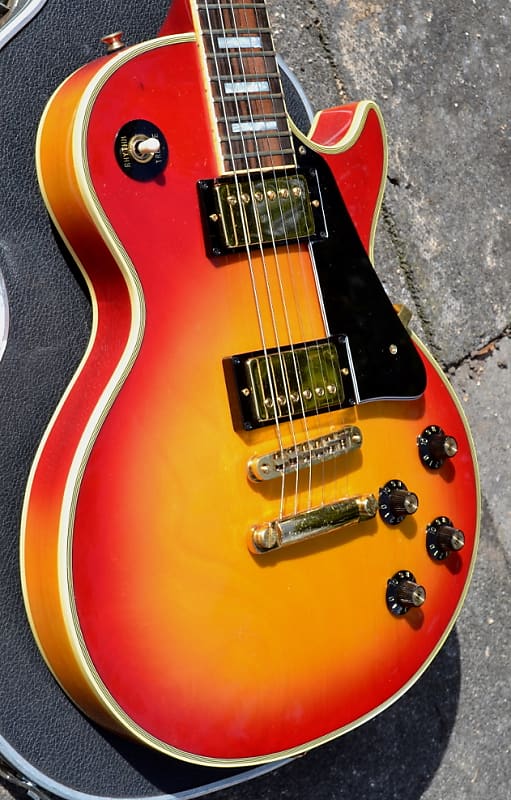77 Greco EG600 Single Cut Custom Electric Guitar + Original Hard Case -  Made in JAPAN
