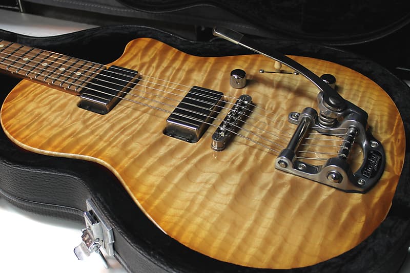 Tom Anderson Hollow Atom Natural Honey Burst Edge | Reverb Canada