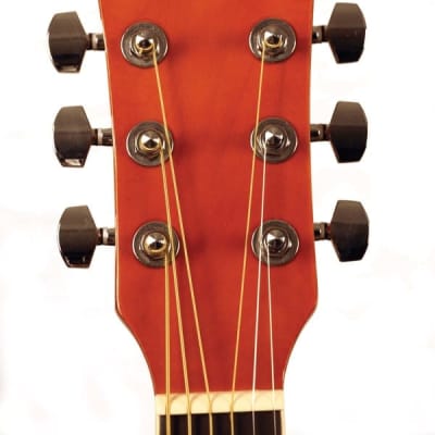 Indiana IDA-TB Dakota 39 Series Concert Shape Spruce Top Mahogany Back/Side 6-String Acoustic Guitar image 9
