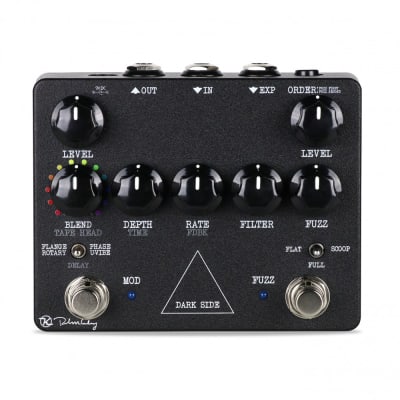 Keeley Dark Side Workstation V2 Fuzz Delay Rotary Vibe Guitar Effect Pedal - Free Shipping to the US image 1