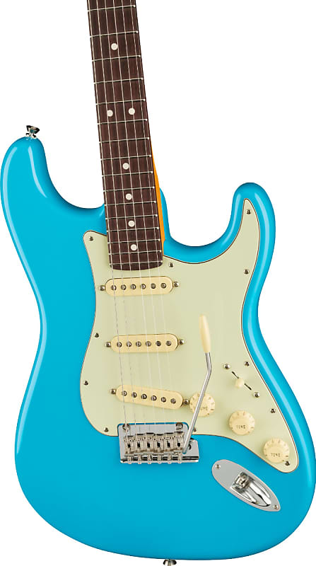 Fender American Professional II Stratocaster Rosewood Fingerboard, Miami Blue image 1