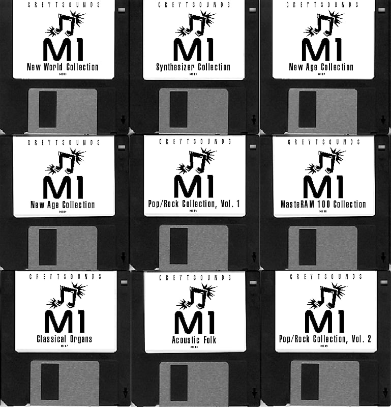 Greytsounds Korg M1/M1R - 9 Bank Set of synth patches - Digital Download image 1