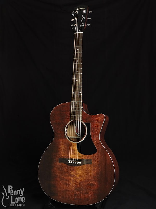 Eastman PCH1-GACE-CLA Solid Top Acoustic Electric Grand Auditorium Guitar with Gig Bag image 1