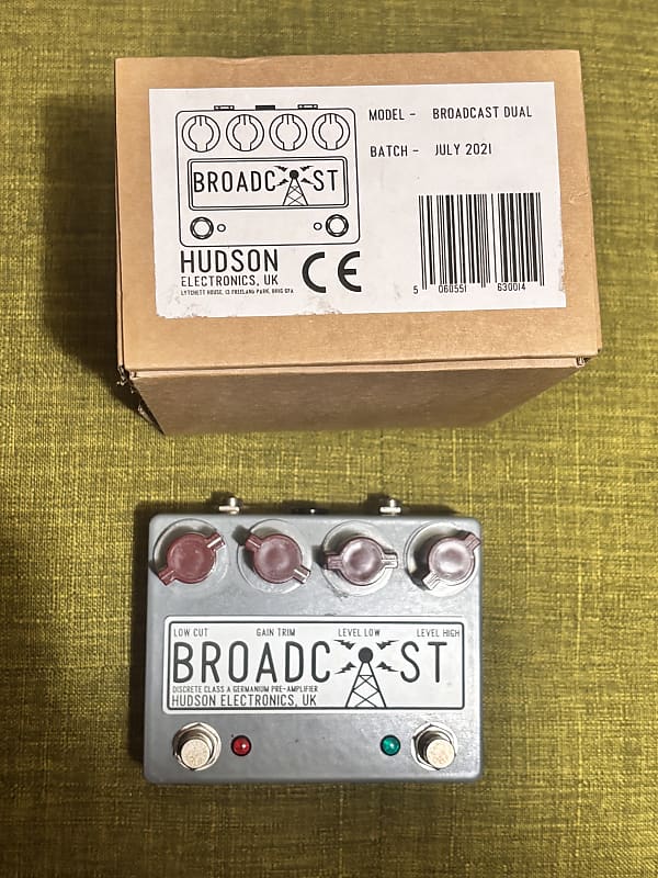 Hudson Electronics Broadcast Dual Footswitch