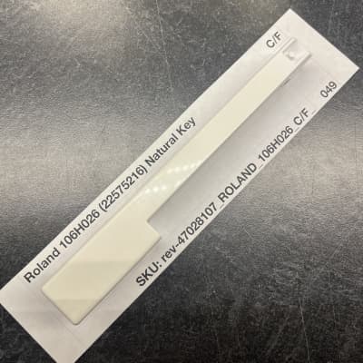 ORIGINAL Roland Replacement C/F Key (106H026) for Juno-6/60/106, Jupiter-6/8, HS-60, SH-101, VK-09, JX-3P