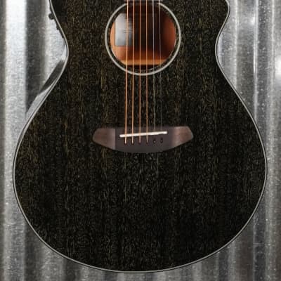 Breedlove Rainforest S Concert Black Gold CE Mahogany Acoustic Electric Guitar #2035 image 2