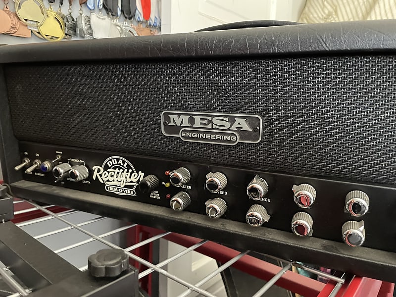 Mesa Boogie Dual Rectifier Trem-o-Verb 2-Channel 100-Watt Guitar Amp Head 1993 - 2002 - Various image 1