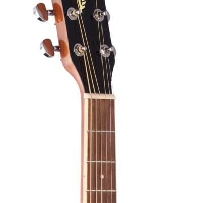Ibanez PN15 Parlor Acoustic Guitar Brown Sunburst image 4