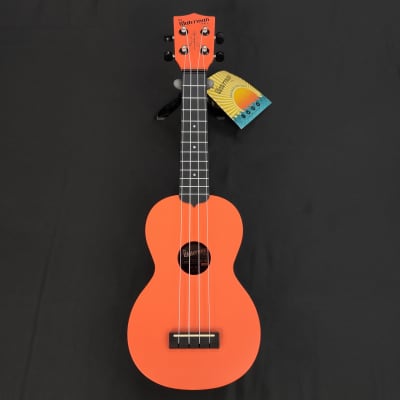Kala KA-SWB-RD Waterman Series Soprano Ukulele - Matte Tomato Red image 1