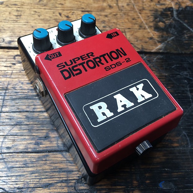 RAK Super Distortion SDS-2 80's RED and Black | Reverb UK