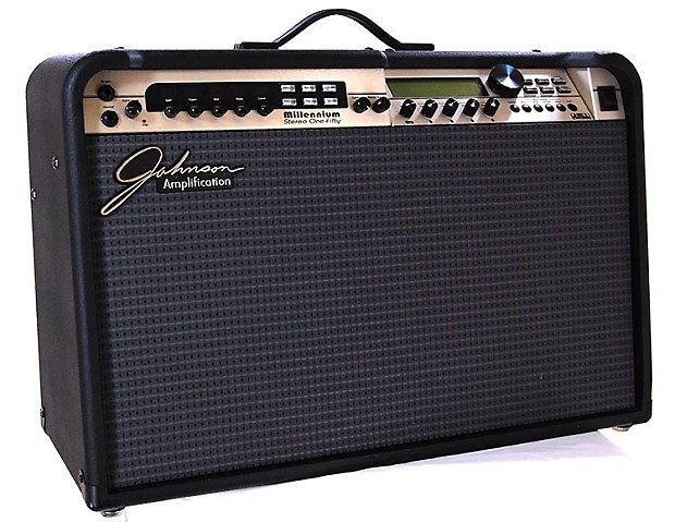 Johnson Millenium JM-150 2x12 Stereo Combo Guitar Amplifier with Amp  Modelers and Effects