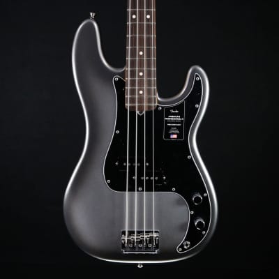 Fender American Professional II Precision Bass, Rosewood Fb, Mercury image 4