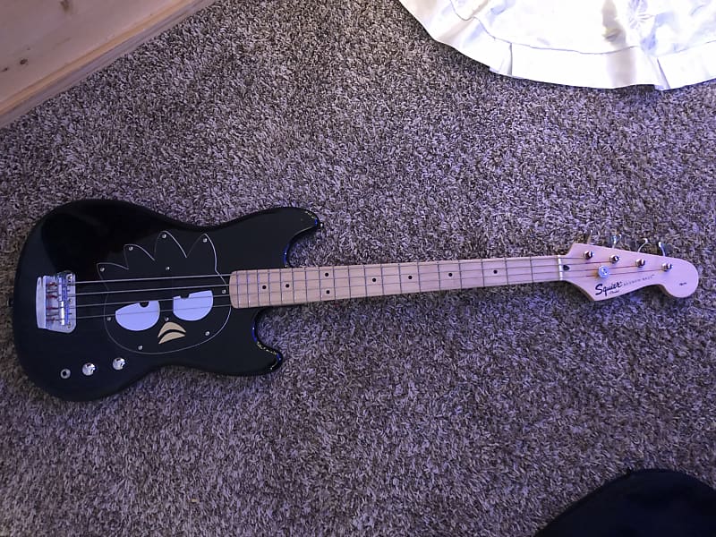 Fender Badtz Maru Bronco Electric Bass Guitar Reverb