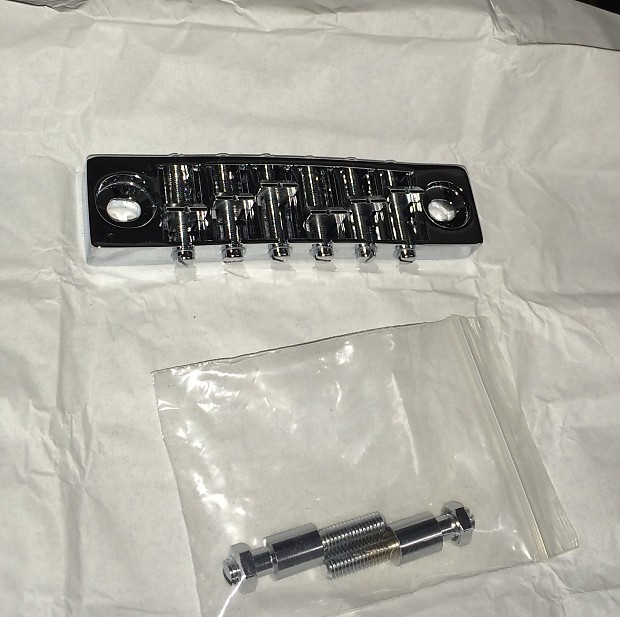 Original Ibanez Gibraltar Bridge 2016 Chrome Reverb