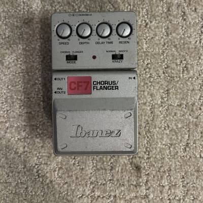 Reverb.com listing, price, conditions, and images for ibanez-cf7-chorus-flanger-pedal
