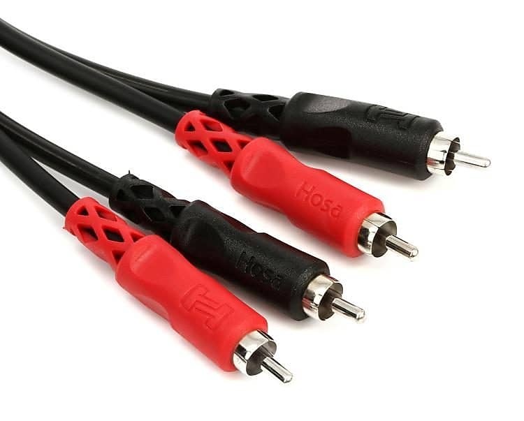 Hosa CRA203 - Stereo Interconnect Cable - 3 Meter image 1