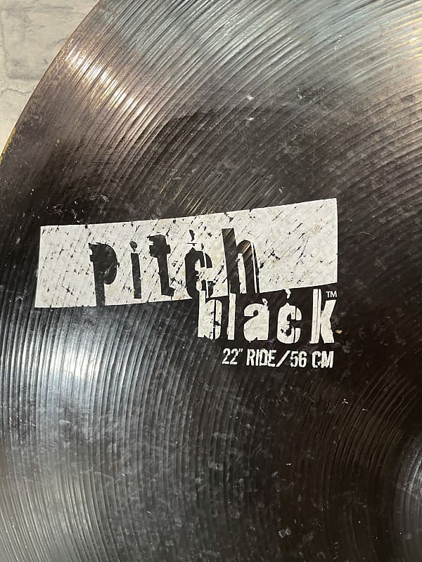 Zildjian Pitch Black 22”/56cm Ride Cymbal / Drum Accessory