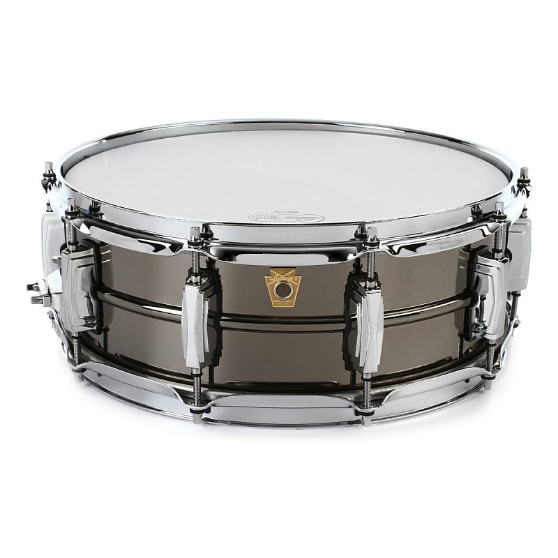 Ludwig LB416 Black Beauty 5x14" Brass Snare Drum image 4