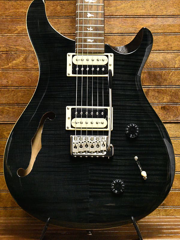 PRS SE Custom 22 Semi Hollow Gray Black